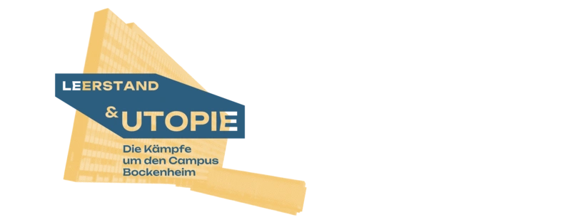 Logo der Ausstellung "Leerstand & Utopie"